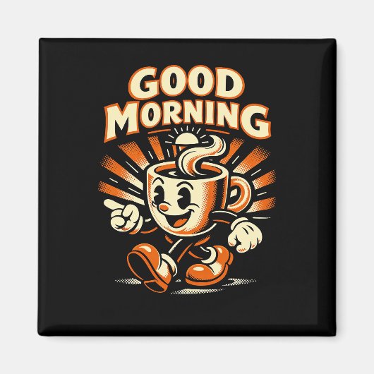 The Morning Brew Magneet (Voorkant)