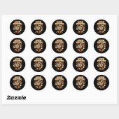 The Morning Brew Ronde Sticker (Vel)