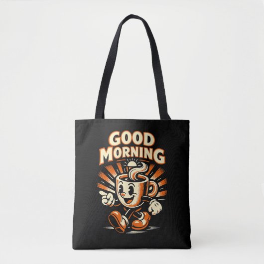 The Morning Brew Tote Bag (Voorkant)