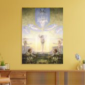 The Morning, c.1808-9 Canvas Afdruk (Insitu (Woonkamer))