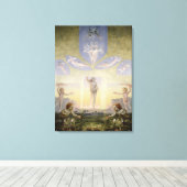The Morning, c.1808-9 Canvas Afdruk (Insitu (Houten vloer))