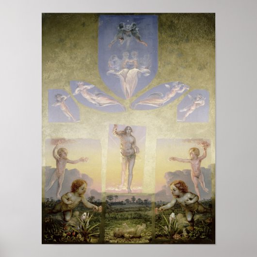 The Morning, c.1808-9 Poster (Voorkant)