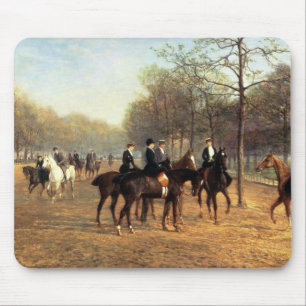 The Morning Ride, Rotten Row, Hyde Park, 1894 (oli Muismat