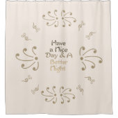 The Morning Ritual: Inspirational Bathroom Decor S Douchegordijn (Voorkant)