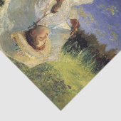 The Morning Walk van John Singer Sargent Tissuepapier (Detail)