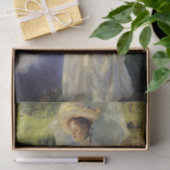 The Morning Walk van John Singer Sargent Tissuepapier (Geschenk)