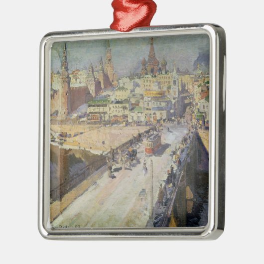 The Moskva River Bridge, 1914 Metalen Ornament (Links)