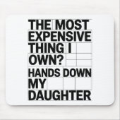 The Most Expensive Thing I Own_ Hands Down My Daug Muismat (Voorkant)