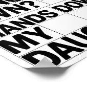 The Most Expensive Thing I Own_ Hands Down My Daug Poster (Hoek)