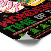 The Most Wonderful Time Of The Year Christmas Tree Poster (Hoek)