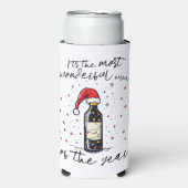 The Most Wonderful Wine Of The Year  Seltzer Blikjeskoeler (Seltzer Voorkant)