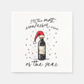 The Most Wonderful Wine of the Year  Servet (Voorkant)