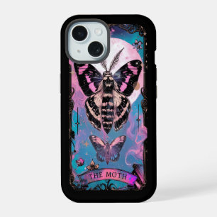 The Moth Tarot Card Hekserige Vibes iPhone hoesje 15 Case