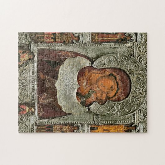 The Mother of God of Tenderness with Saints Icon   Legpuzzel (Horizontaal)