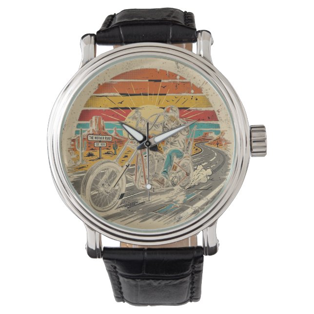 The Mother Road  Horloge (Voorkant)