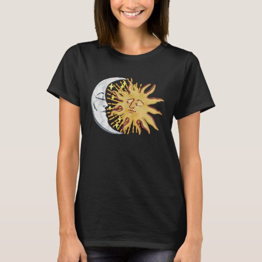 The Mountain Men's Sun Moon T-shirt (Voorkant)