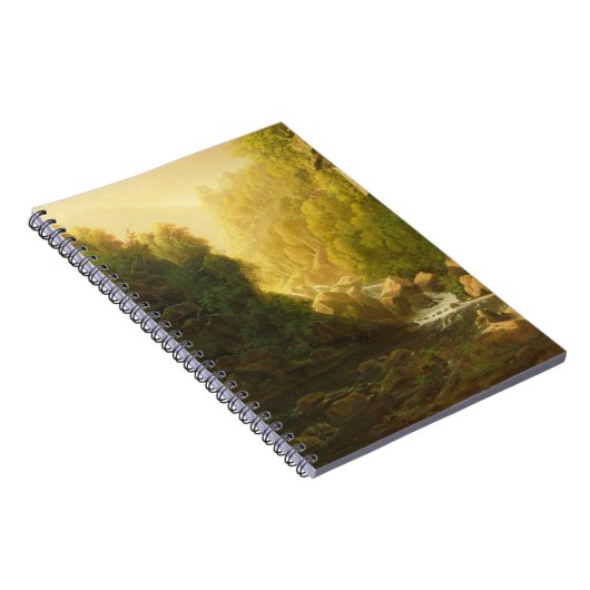 The Mountain Torrent, c.1820-30 (olie op canvas) Notitieboek (Rechterzijde)