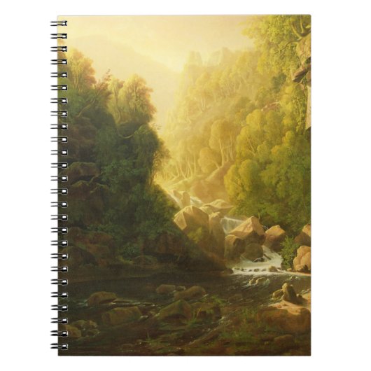 The Mountain Torrent, c.1820-30 (olie op canvas) Notitieboek (Voorkant)