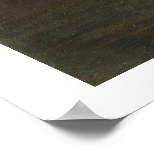 The Mountain Torrent, c.1820-30 (olie op canvas) Poster (Hoek)