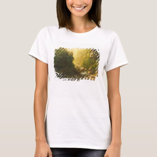 The Mountain Torrent, c.1820-30 (olie op canvas) T-shirt (Voorkant)