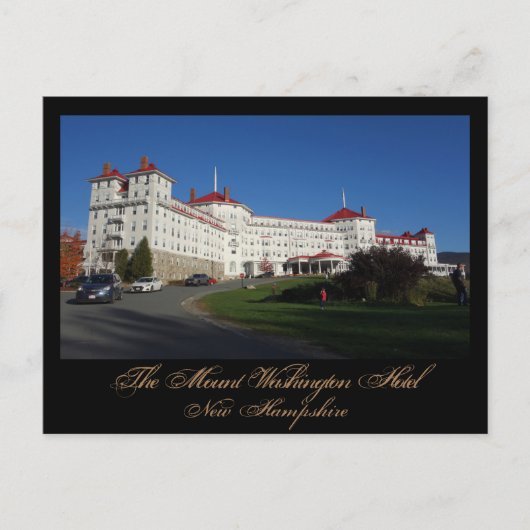The Mountain Washington Resort New Hampshire Briefkaart (Voorkant)