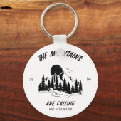 The Mountains are calling and here we go Sleutelhanger (Voorkant)