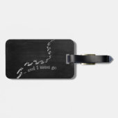 The mountains are calling bagagelabel (Achterkant horizontaal)