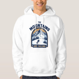 The Mountains Are Calling Men's Hoodie