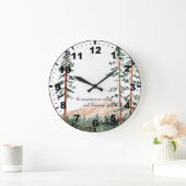 The Mountains Are Calling - Mountains, Fog, Pine Grote Klok (Huis)