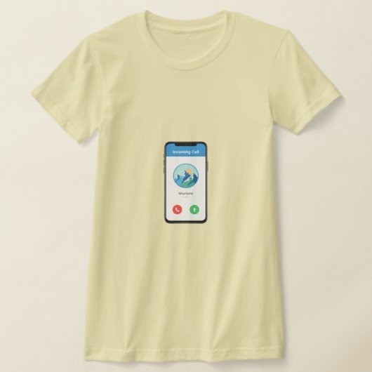 The Mountains are calling T-shirt (Laagn)