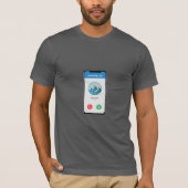 The Mountains are calling T-shirt (Voorkant)