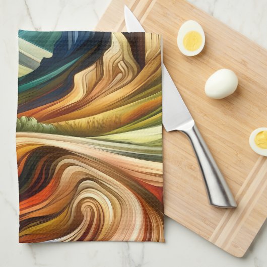 The Mountains   Theedoek (Quarter Fold)