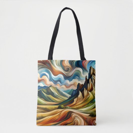 The Mountains  Tote Bag (Voorkant)