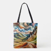 The Mountains  Tote Bag (Achterkant)