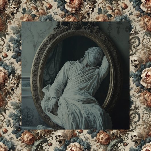 The Mourning After – Gothic Victorian Canvas Art