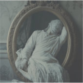 The Mourning After — Gotische Fijne Kunst Sticker (Voorkant)