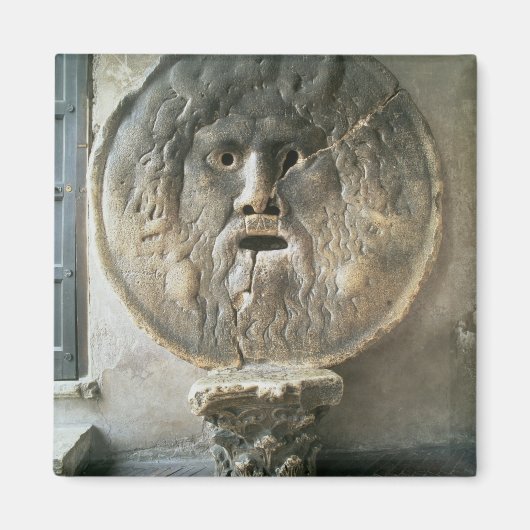 The Mouth of Truth (foto) Magneet (Voorkant)