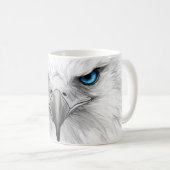 The mug is beautiful with the image of a bird's koffiemok (Voorkant rechts)