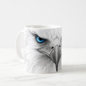 The mug is beautiful with the image of a bird's koffiemok (Voorkant links)