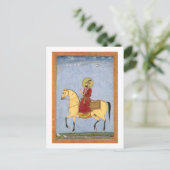 The Mughal Emperor Farrukhsiyar (1683-1719) (r.171 Briefkaart (Staand voorkant)