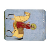 The Mughal Emperor Farrukhsiyar (1683-1719) (r.171 Magneet (Horizontaal)