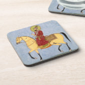 The Mughal Emperor Farrukhsiyar (1683-1719) (r.171 Onderzetter (Linkerzijde)