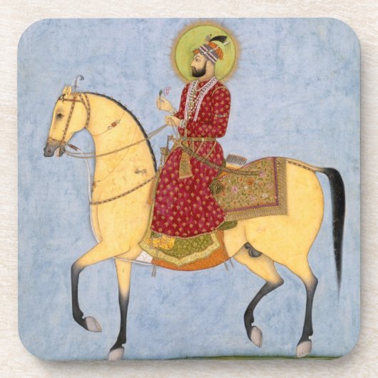 The Mughal Emperor Farrukhsiyar (1683-1719) (r.171 Onderzetter (Voorkant)