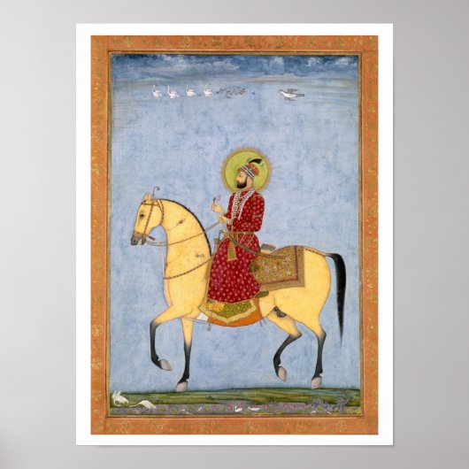 The Mughal Emperor Farrukhsiyar (1683-1719) (r.171 Poster (Voorkant)
