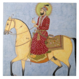 The Mughal Emperor Farrukhsiyar (1683-1719) (r.171 Tegeltje