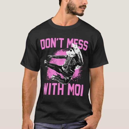 The Muppets Miss Ggy Don't Mess With Moi Small  T-shirt (Voorkant)