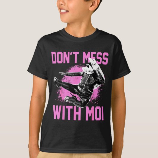 The Muppets Miss Ggy Don't Mess With Moi Small  T-shirt (Voorkant)