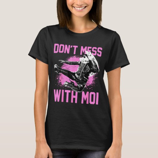 The Muppets Miss Ggy Don't Mess With Moi Small  T-shirt (Voorkant)