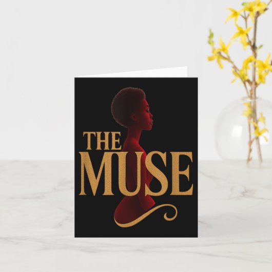 The Muse  Kaart (Gele Bloem)