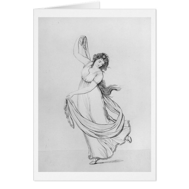 The Muse of Dance, Bord VI van 'Lady Hamilton' (Voorkant)